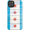 Chicago Flag Light Wood iPhone Cases