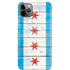 Chicago Flag Light Wood iPhone Cases