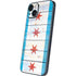 Chicago Flag Light Wood iPhone 15 Skin
