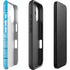 Chicago Flag Light Wood iPhone 16 Impact Case