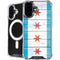 Chicago Flag Light Wood iPhone 16 MagSafe Case