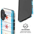 Chicago Flag Light Wood iPhone 16 Plus Magsafe Impact Case