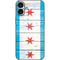 Chicago Flag Light Wood iPhone 16 Plus Skin