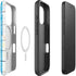 Chicago Flag Light Wood iPhone 16 Pro Magsafe Impact Case