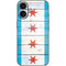 Chicago Flag Light Wood iPhone 16 Skin