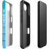 Chicago Flag Light Wood iPhone 16e Impact Case