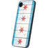 Chicago Flag Light Wood iPhone 16e Skin