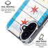 Chicago Flag Light Wood iPhone 17 MagSafe Case