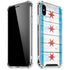 Chicago Flag Light Wood iPhone X/XS Clear Case