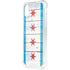 Chicago Flag Light Wood iPhone XS Clear Case