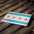 Chicago Flag Light Wood Apple MacBook Air Skin