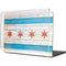 Chicago Flag Light Wood MacBook Cases