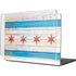 Chicago Flag Light Wood MacBook Cases