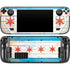 Chicago Flag Light Wood Steam Deck Handheld Gaming Computer Skin