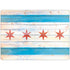 Chicago Flag Light Wood Surface Laptop 7 13.8in Skin