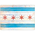 Chicago Flag Light Wood Surface Laptop 7 15in Skin