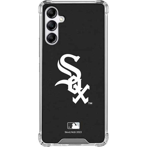 MLB Chicago White Sox - Solid Distressed Gabb Phone 4 Clear Case