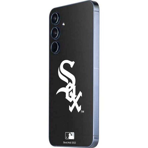 MLB Chicago White Sox - Solid Distressed Galaxy A35 5G Skin