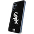 MLB Chicago White Sox - Solid Distressed Galaxy A55 5G Clear Case