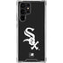 MLB Chicago White Sox - Solid Distressed Galaxy S23 Ultra Clear Case