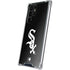 MLB Chicago White Sox - Solid Distressed Galaxy S23 Ultra Clear Case