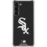 MLB Chicago White Sox - Solid Distressed Galaxy S24 FE Clear Case