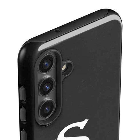 MLB Chicago White Sox - Solid Distressed Galaxy S25 Impact Case