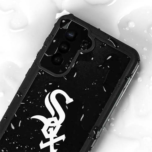 MLB Chicago White Sox - Solid Distressed Galaxy S24 Plus Waterproof Case