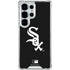 MLB Chicago White Sox - Solid Distressed Galaxy S25 Ultra Clear Case