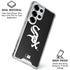 MLB Chicago White Sox - Solid Distressed Galaxy S25 Ultra Clear Case