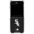MLB Chicago White Sox - Solid Distressed Galaxy Z Flip6 Clear Case