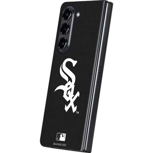 MLB Chicago White Sox - Solid Distressed Galaxy Z Fold5 5G Skin