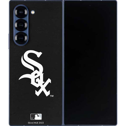 MLB Chicago White Sox - Solid Distressed Galaxy Z Fold6 Skin
