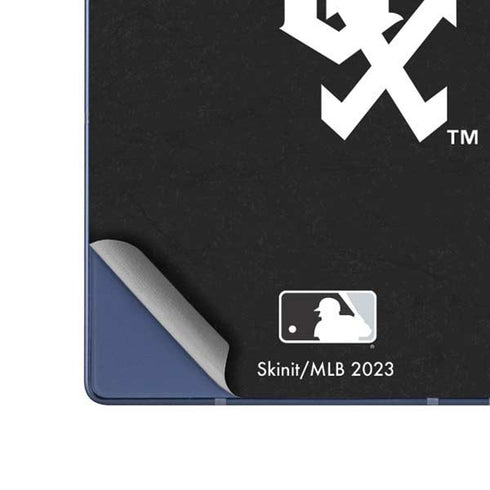 MLB Chicago White Sox - Solid Distressed Galaxy Z Fold6 Skin
