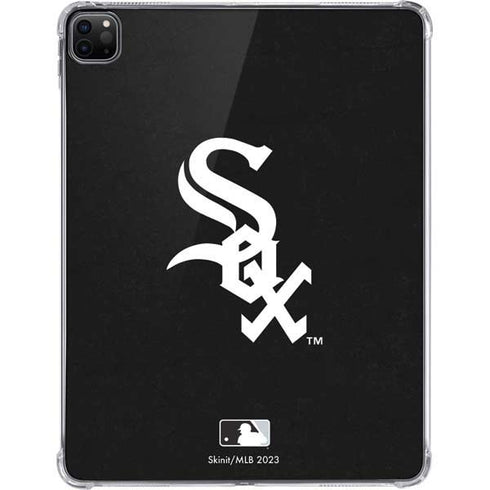 MLB Chicago White Sox - Solid Distressed iPad Pro 11in (2024) Clear Case