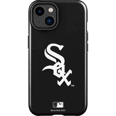 MLB Chicago White Sox - Solid Distressed iPhone 15 Impact Case