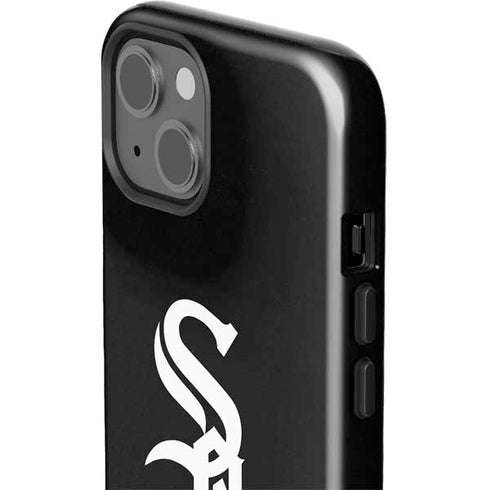 MLB Chicago White Sox - Solid Distressed iPhone 15 Impact Case