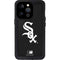 MLB Chicago White Sox - Solid Distressed iPhone 15 Pro Waterproof Case