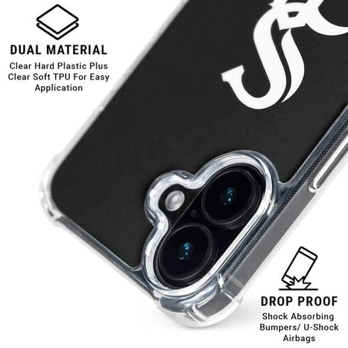 MLB Chicago White Sox - Solid Distressed iPhone 16 MagSafe Case
