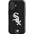 MLB Chicago White Sox - Solid Distressed iPhone 16 Plus Impact Case