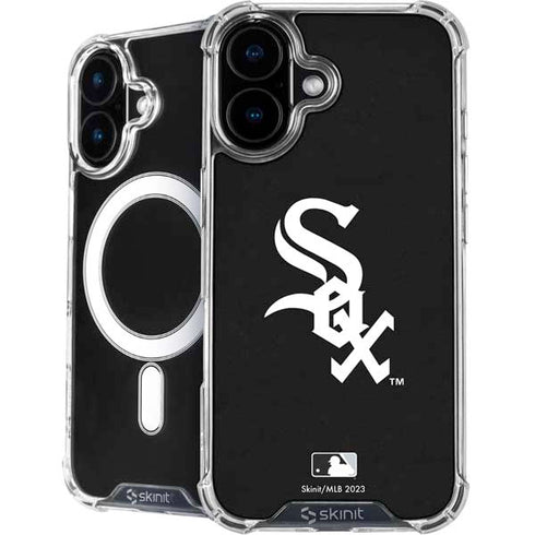 MLB Chicago White Sox - Solid Distressed iPhone 16 Plus MagSafe Case