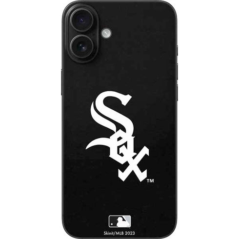 MLB Chicago White Sox - Solid Distressed iPhone 16 Plus Skin
