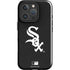 MLB Chicago White Sox - Solid Distressed iPhone 16 Pro Max Impact Case