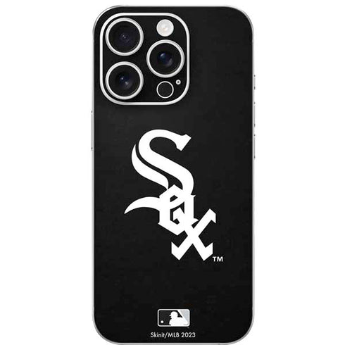 MLB Chicago White Sox - Solid Distressed iPhone 16 Pro Skin