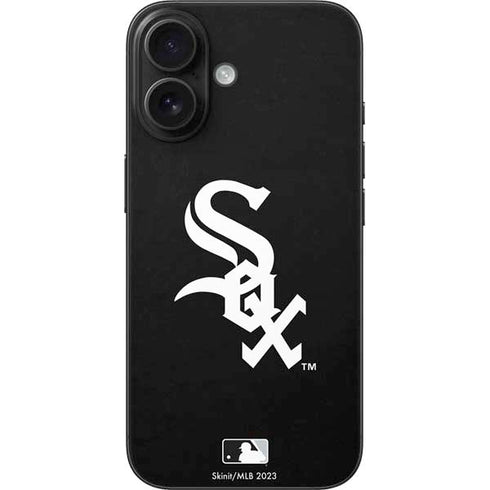 MLB Chicago White Sox - Solid Distressed iPhone 16 Skin