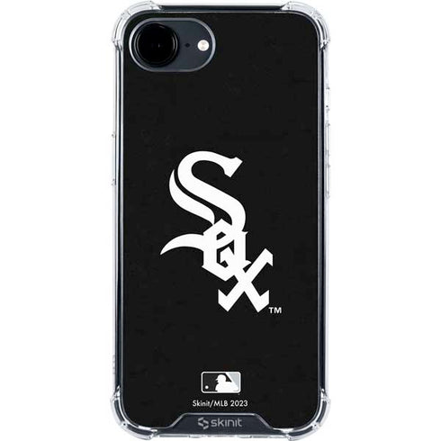 MLB Chicago White Sox - Solid Distressed iPhone 16e Clear Case