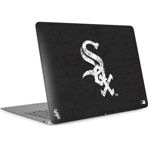 MLB Chicago White Sox - Solid Distressed Apple MacBook Air Skin