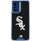 MLB Chicago White Sox - Solid Distressed Moto G 5G (2024) Clear Case