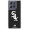 MLB Chicago White Sox - Solid Distressed Moto G Play 5G (2025) Clear Case