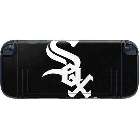 MLB Chicago White Sox - Solid Distressed Nintendo Switch 2 (2025) with Joy-Con Skin